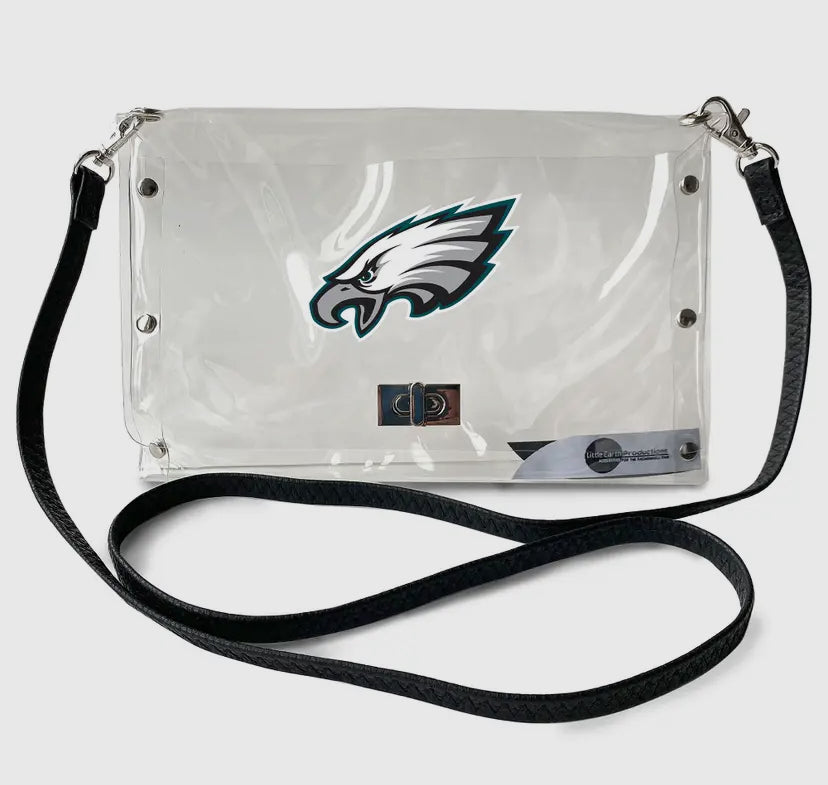 Eagles Clear Envelope Bag