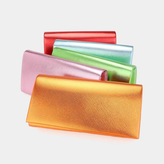 Metallic Clutch Bag/Crossbody
