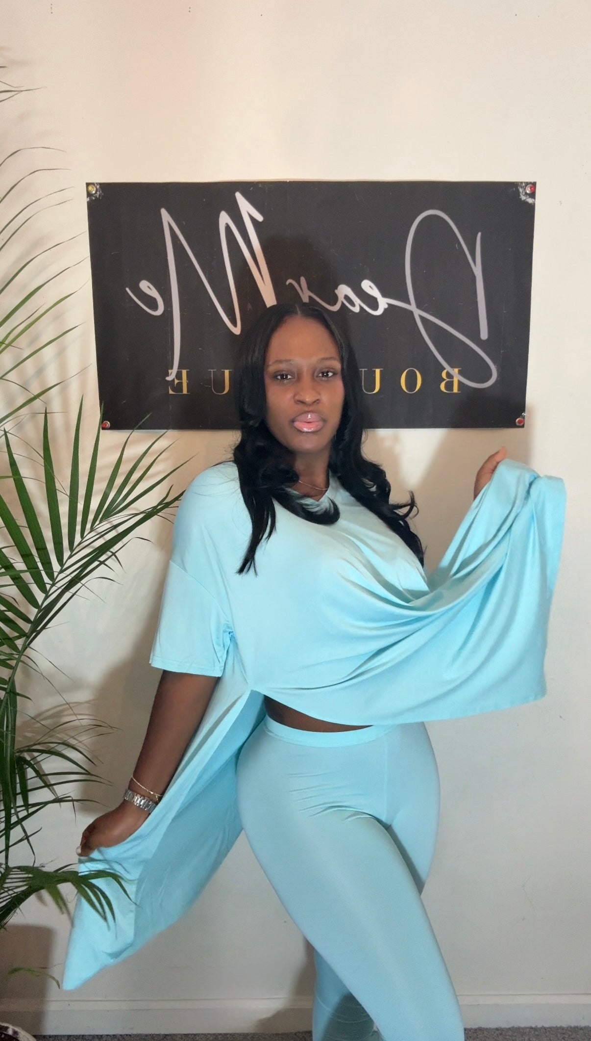 Basic 2 Piece Set Baby Blue